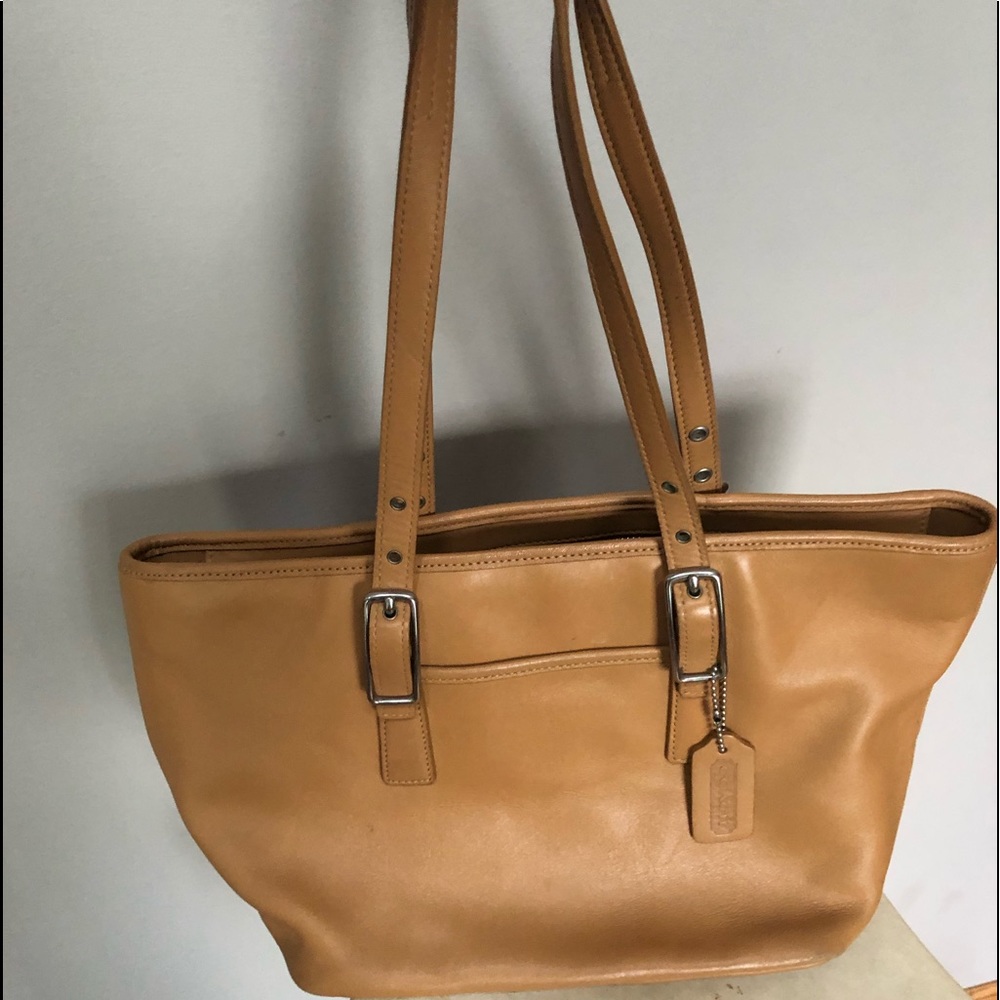 Coach leather purse